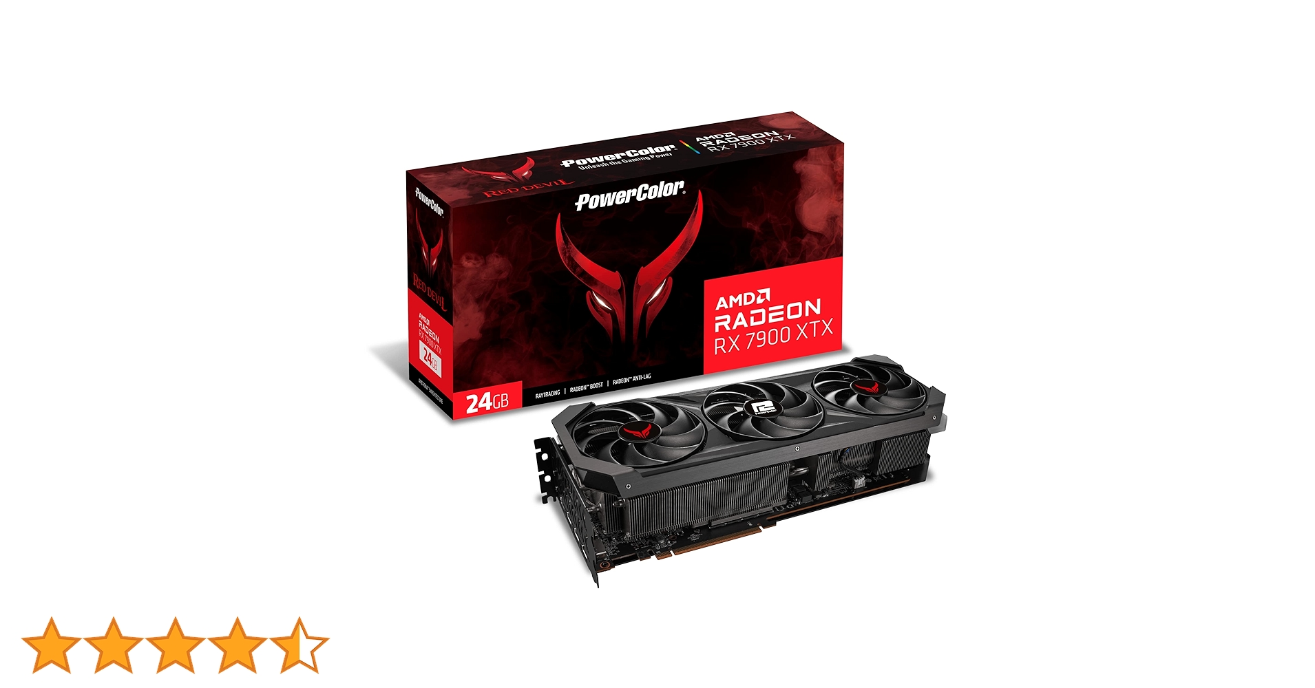 Powercolor Radeon RX 7900 XTX Red Devil OC (24 GB GDDR6/PCI
